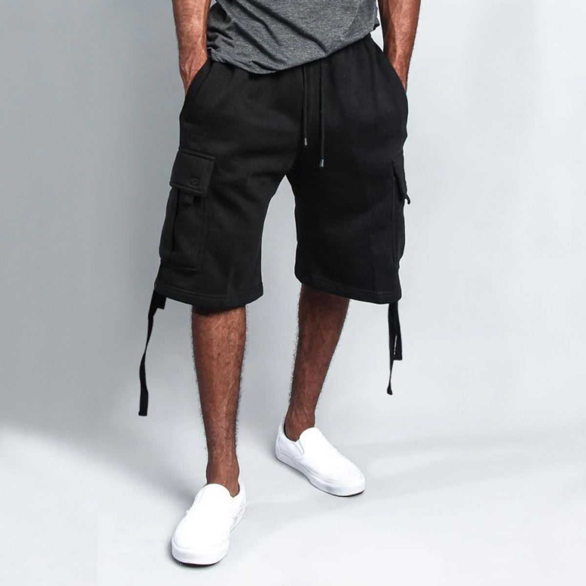 EB | Gerade Shorts mit mehreren Taschen