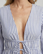 Bluse Damen V-Ausschnitt Tailliert