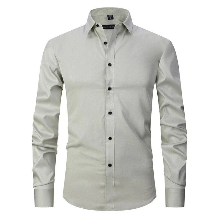 Bügelfreies Stretch Hemd Herren Slim Fit | EB