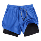 EB | Atmungsaktive Doppel-Shorts für Männer