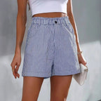 EB | Gestreifte Shorts mit Taschen