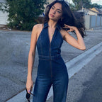 EB | Denim Overall mit Neckholder