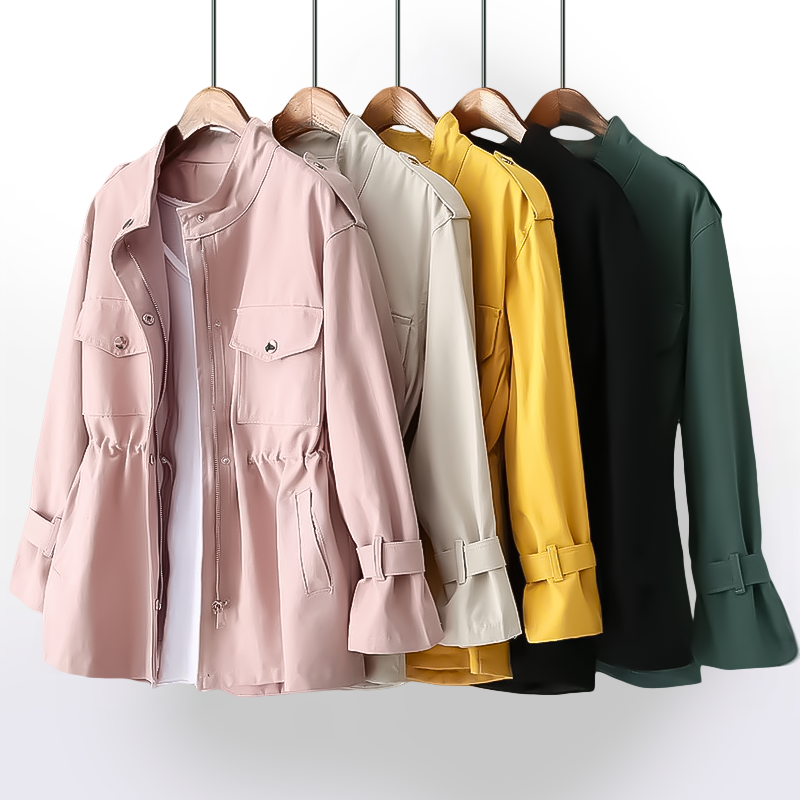 EB | Damen Cargo Trenchcoat für Den Herbst