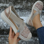 Lässige atmungsaktive Mesh-Sandalen EB