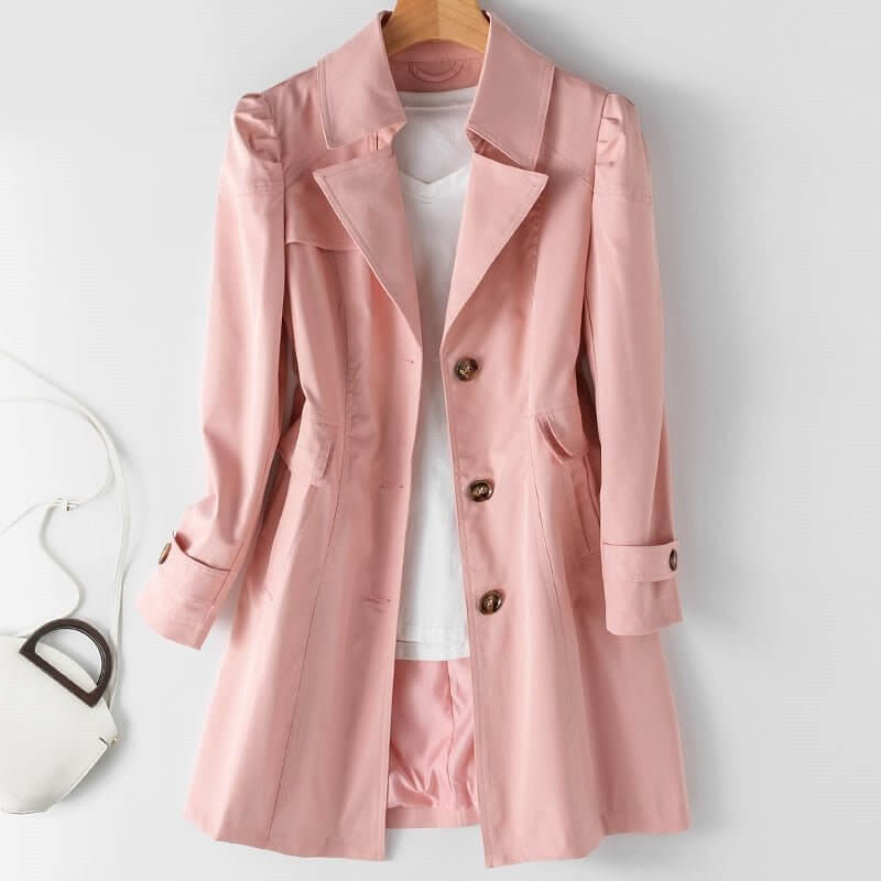 EB | Damen Einreiher-Trenchcoat