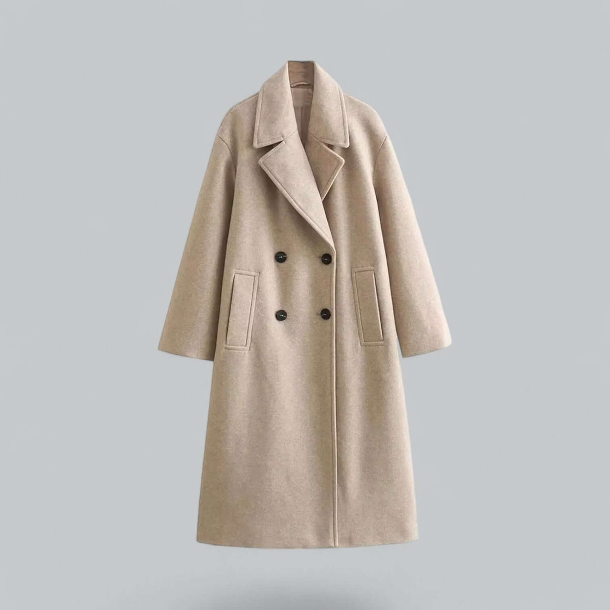 EB | Damen Oversized Knopfmantel