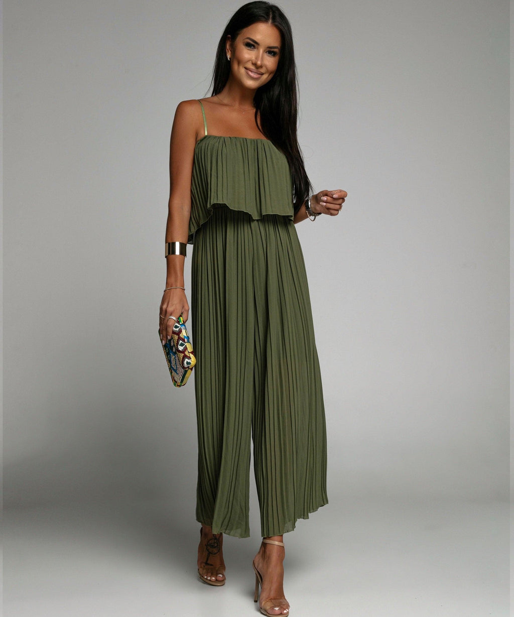 EB | Eleganter Plissees Einteiler