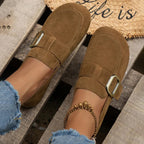 Vintage Bequeme Slipper Schuhe EB