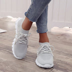 Damen Schuhe Modisch Ergonomische Fußbett Synthetik EB