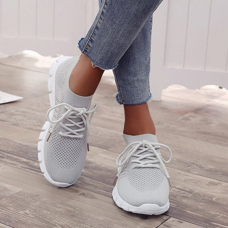 Damen Schuhe Modisch Ergonomische Fußbett Synthetik EB