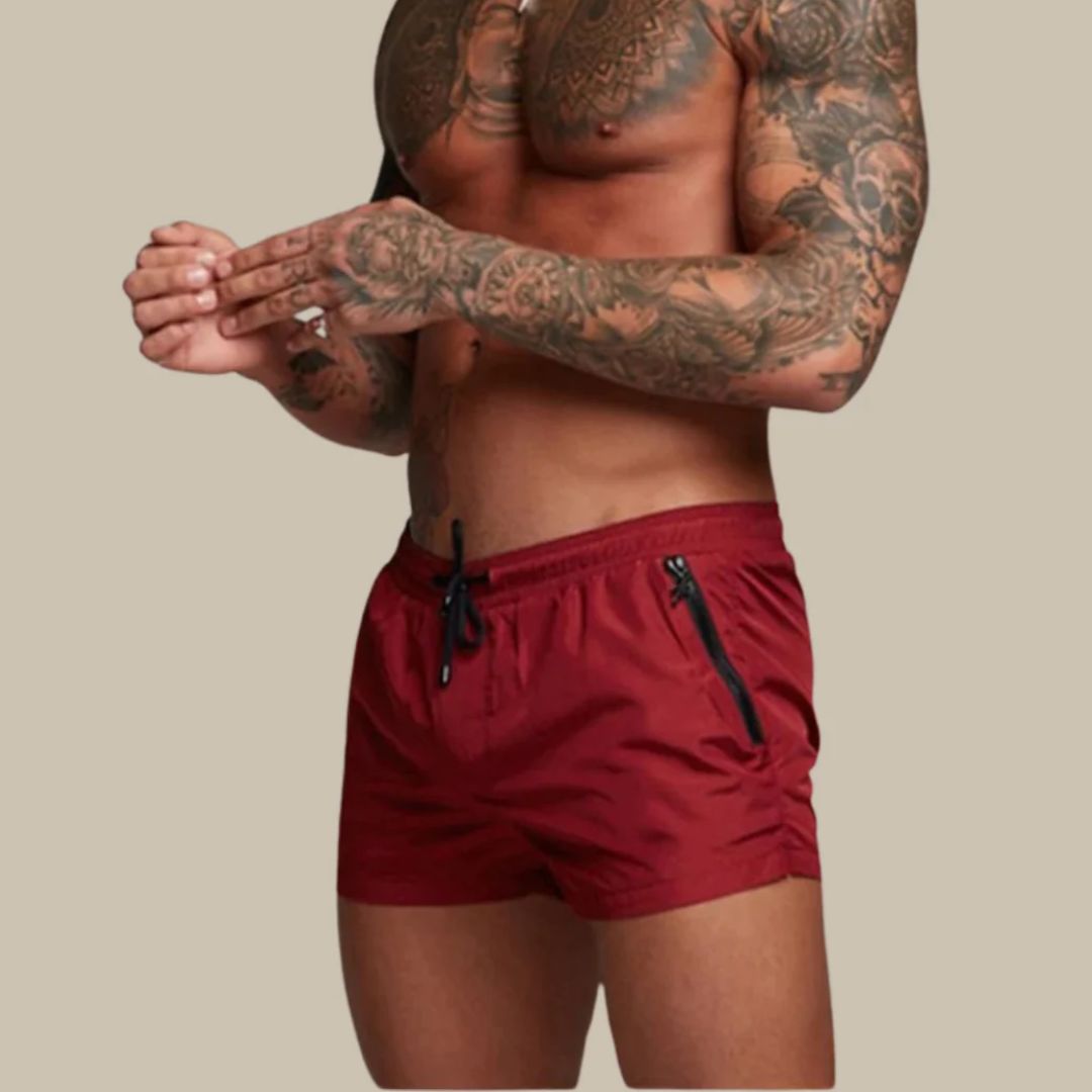 Schnelltrocknende Badeshorts mit modernem Design