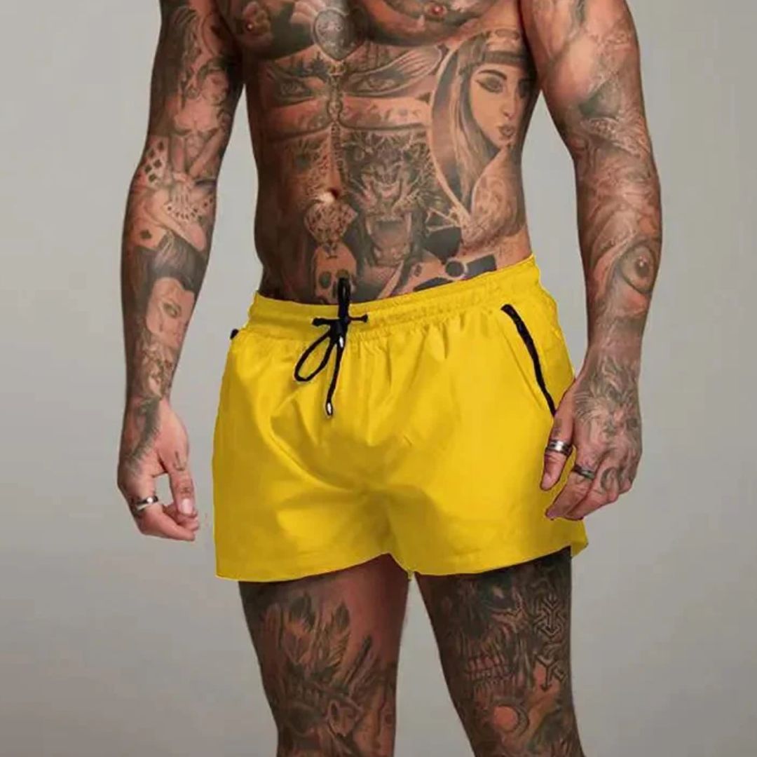 Schnelltrocknende Badeshorts mit modernem Design