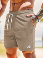 Herren-Badeshorts mit Kordelzug