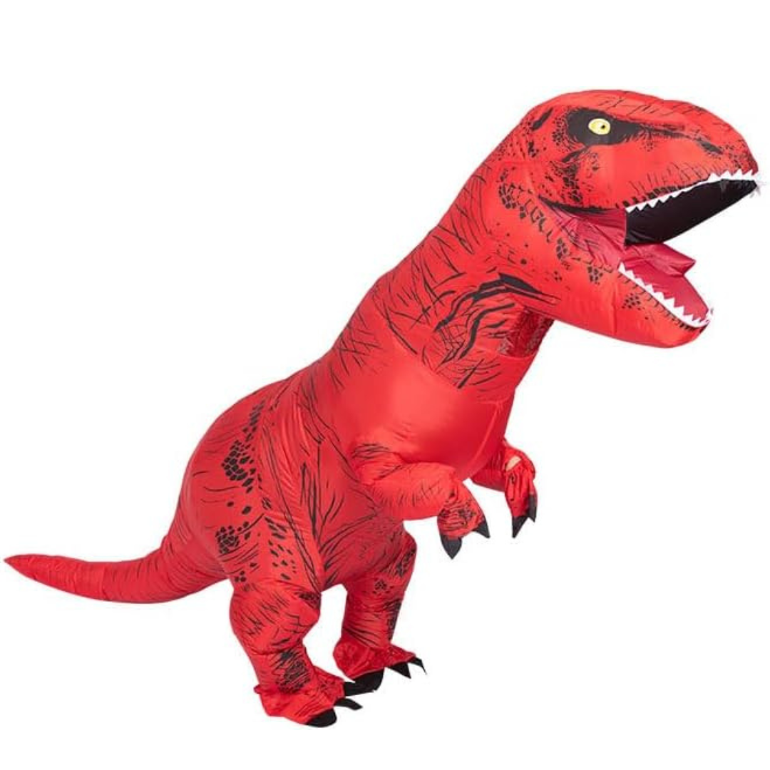 Aufblasbares Dinosaurier-Kostüm für Erwachsene