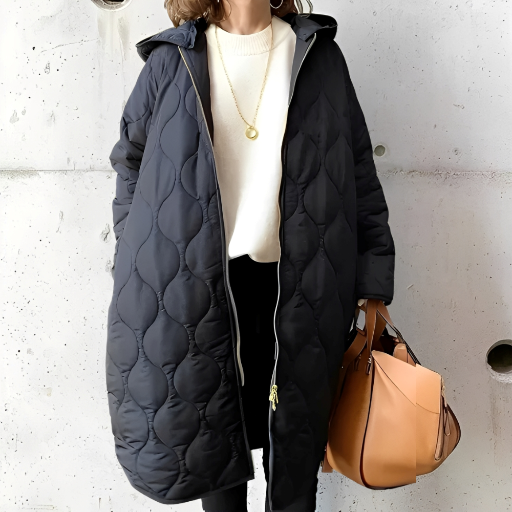 EB | Bequemer Parka mit Kapuze und Design