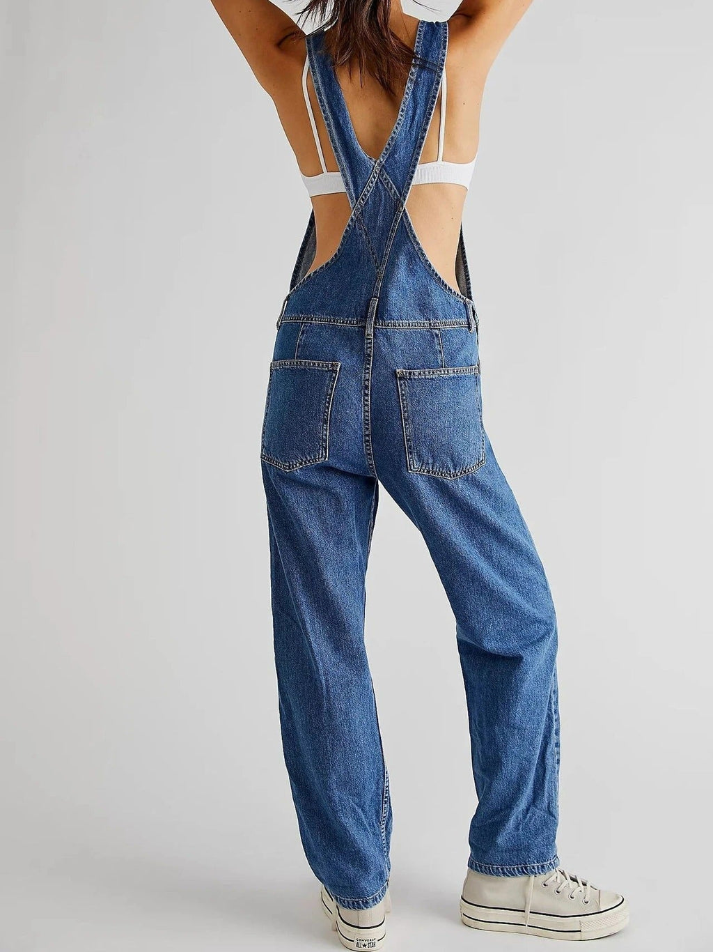 EB Damen Jeans Latzhose für den Sommer