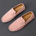 Rutschfeste Wildleder-Halbschuhe EB