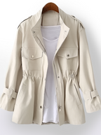 EB | Damen Cargo Trenchcoat für Den Herbst