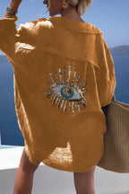 EB | Evil Eye Perlen-Polo Button Down