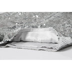 EB | Pailletten Shorts Hohe Taille Oring Reißverschluss Front Bodycon