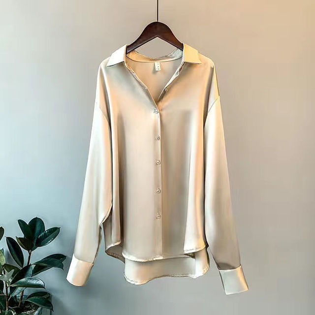 EB | Damen Satin Bluse