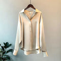EB | Damen Satin Bluse