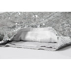 EB | Pailletten Shorts Hohe Taille Oring Reißverschluss Front Bodycon
