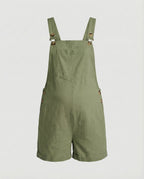 Damen Umstands Latzshorts