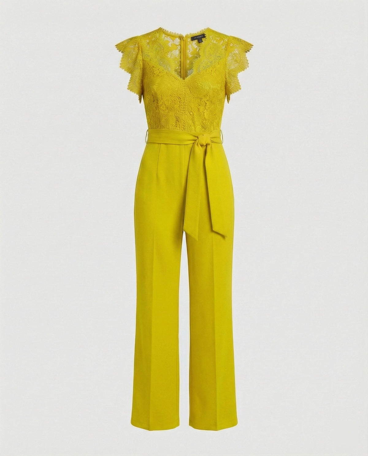 Damen Jumpsuit Spitze elegant weit
