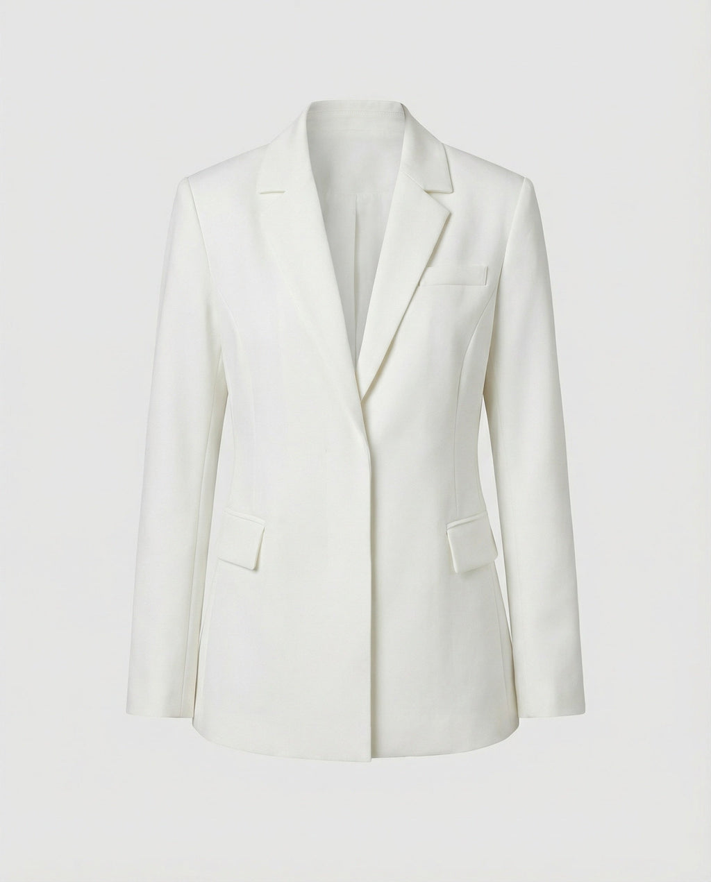 Damen elegante Blazerjacke mit asymmetrischem Schnitt