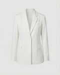 Damen elegante Blazerjacke mit asymmetrischem Schnitt