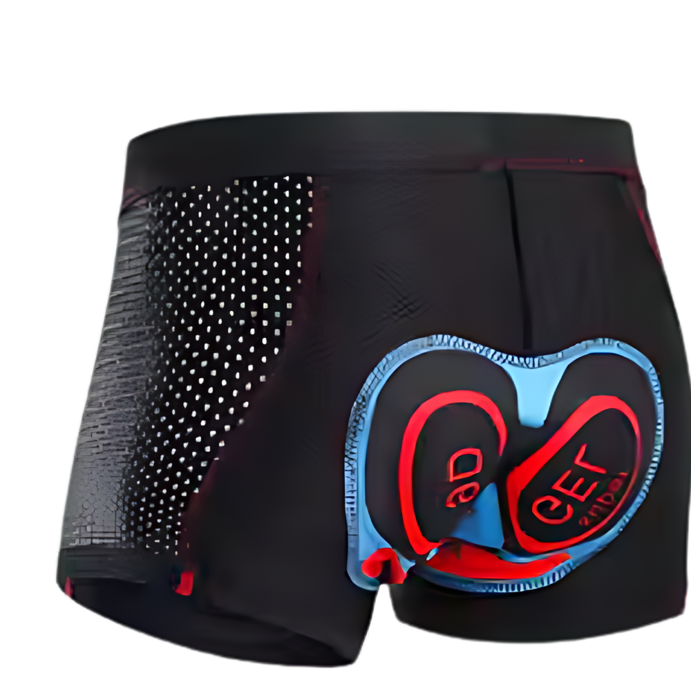 Kurze Radlerhose mit Polsterung