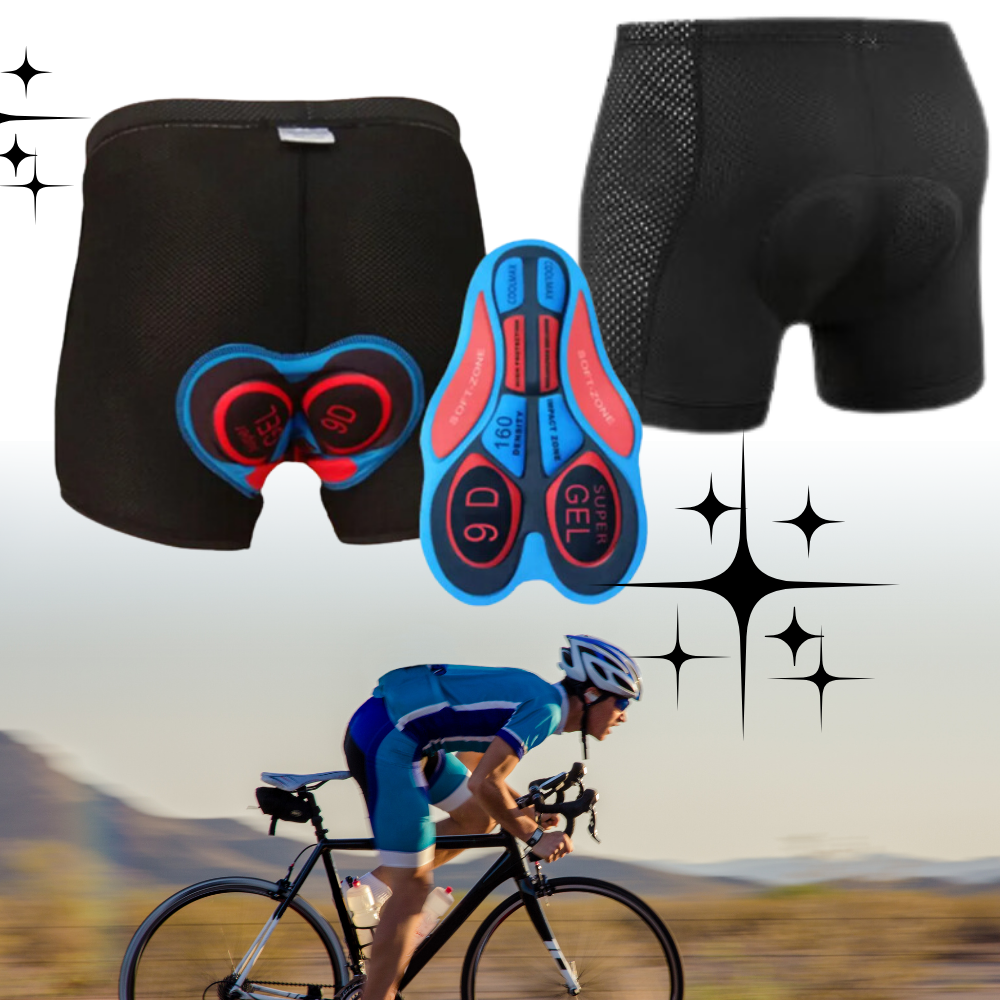 Nahtlose gepolsterte Radhose