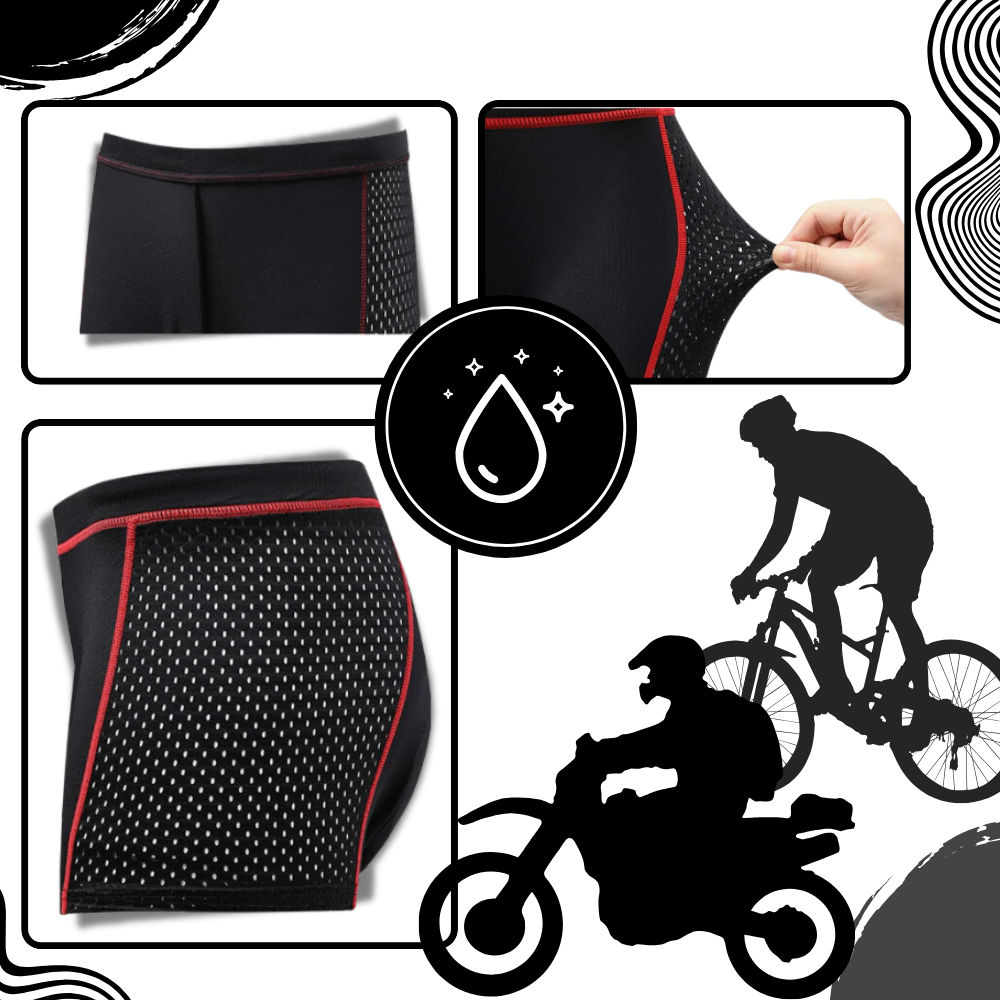 Kurze Radlerhose mit Polsterung