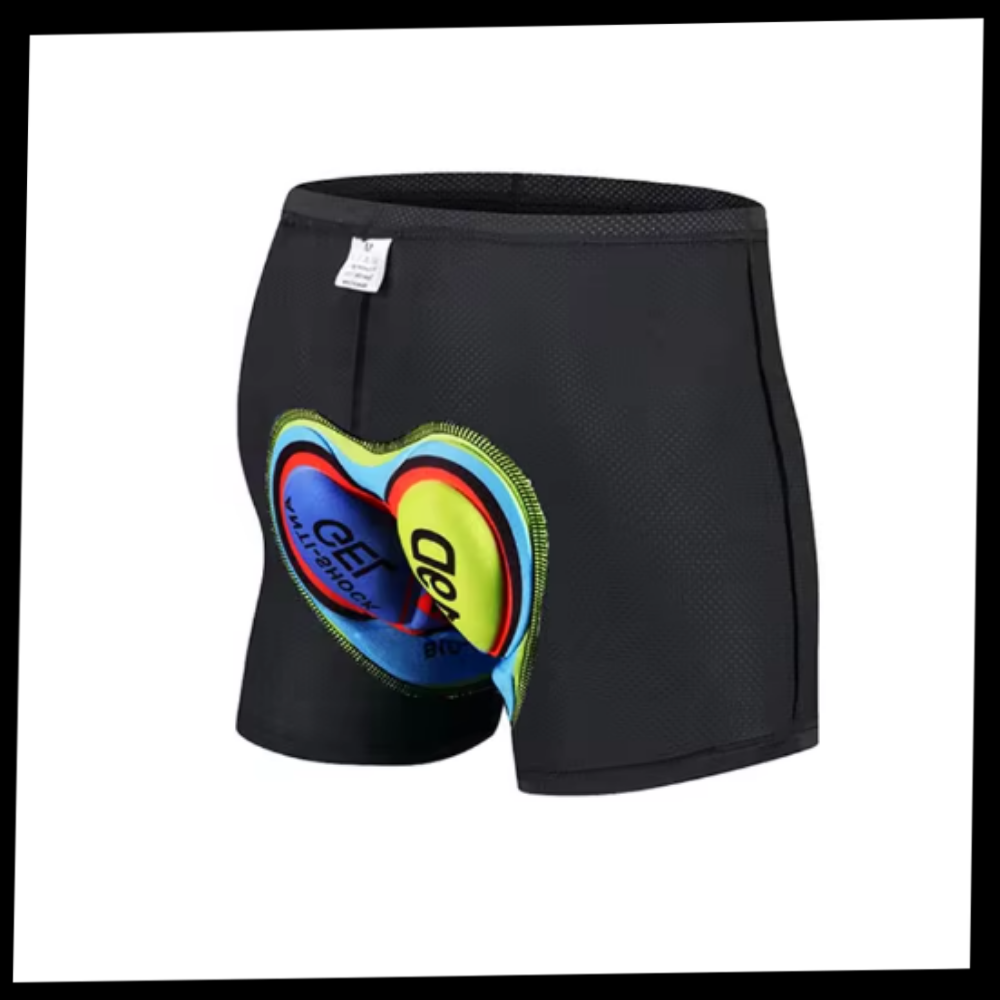 Nahtlose gepolsterte Radhose