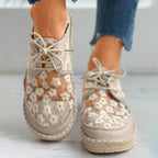 bestickte Mesh-Schuhe EB