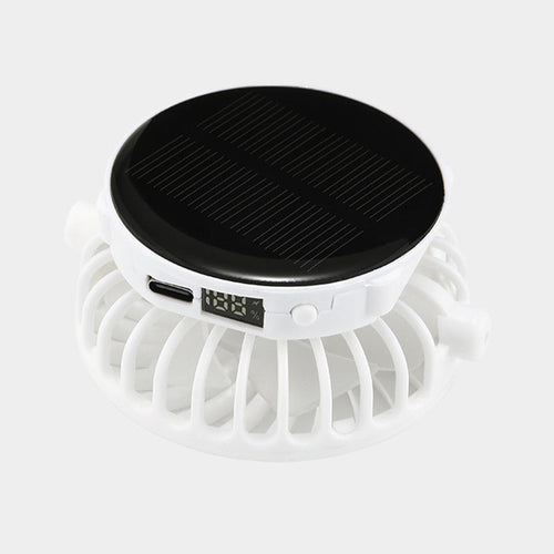 Atmungsaktive Baseballkappe mit integriertem Solar-Kühlventilator