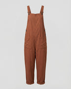 EB | Weite-Leg-Overall Damen mit verstellbarer Schnalle und Tasche aus Baumwolle