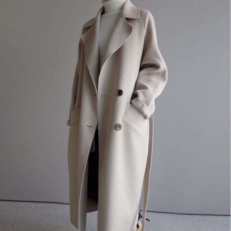 EB | Damen Eleganter Trenchcoat - Stilvoll & Bequem