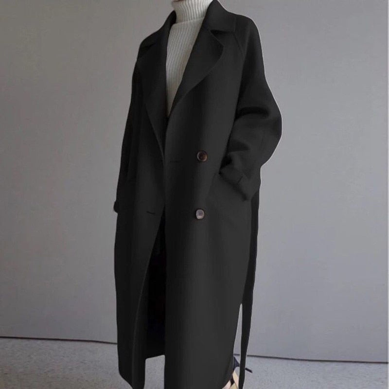 EB | Damen Eleganter Trenchcoat - Stilvoll & Bequem