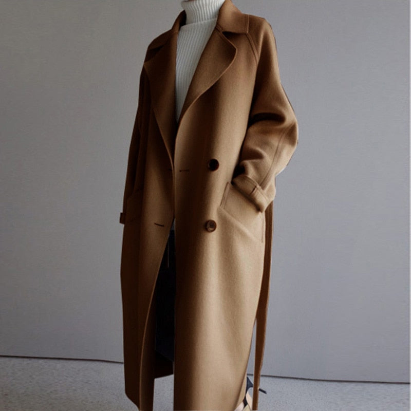 EB | Damen Eleganter Trenchcoat - Stilvoll & Bequem