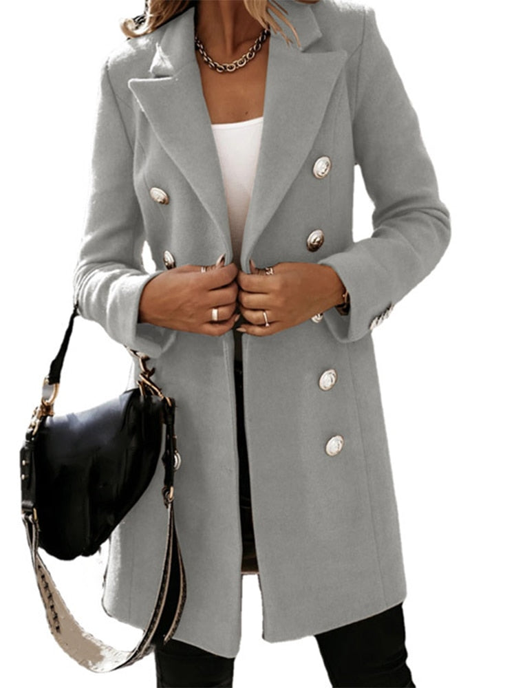EB | Damen Trenchcoat - Elegant und Vielseitig